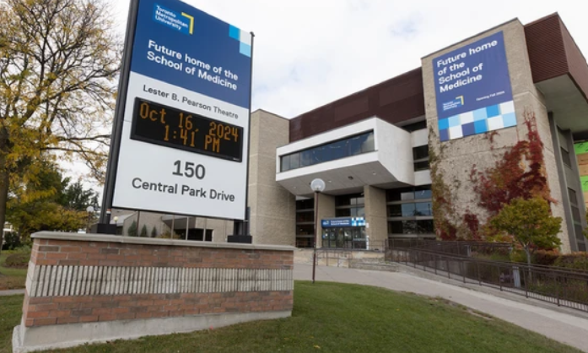 Toronto Metropolitan University's School of Medicine